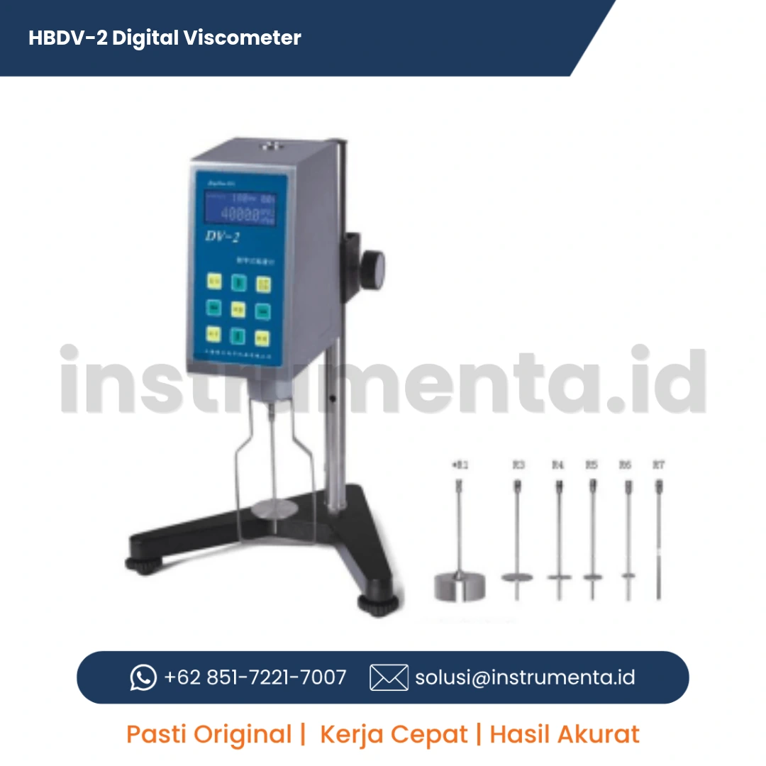 Jual HBDV-2 Digital Viscometer Distributor Resmi Ready Stock